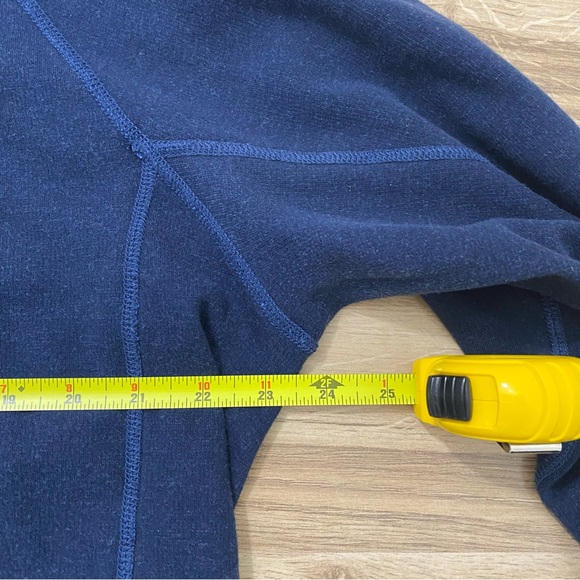 Tommy Bahama Half Zip pullover reversible navy blue Large L - Picture 9 of 11